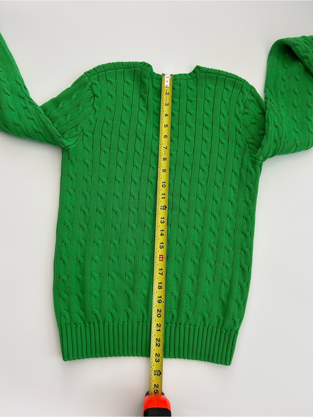 Vintage Ralph Lauren Sport Cable Knit V Neck Sweater
Green
Pink Pony
Hong Kong
L - Picture 9 of 10